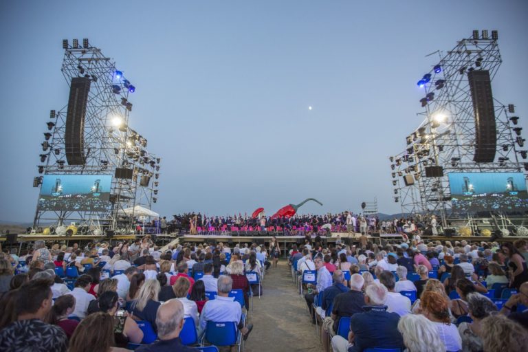 Andrea Bocelli Concert in Lajatico Tuscany Italy 