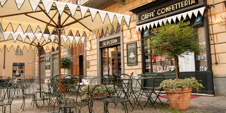 Café Al Bicerin em Turim. 